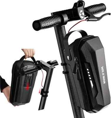 Produktbild von 2/3L Elektroroller Tasche Lenkertasche wasserdicht mit Schnellspanner für Xiaomi M365 Ninebot Faltrad - 3L EVA Hardshell Schutz