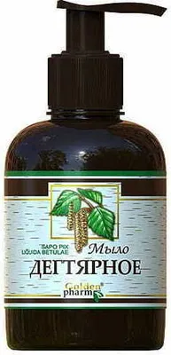 Produktbild von GOLDEN PHARM Flüssige Teerseife 270 ml (Ukraine)
