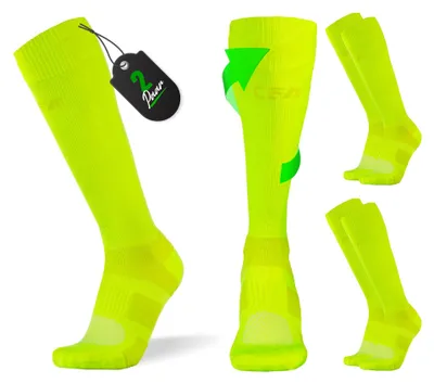 Productafbeelding van CFA V1 | 2 paar | Compressiekousen voor dames en heren | Ideaal voor hardlopen, fitness