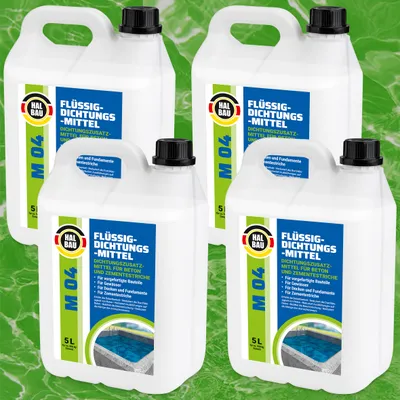 Produktbild von Flüssiger Dichtungsmittel 20L für Beton Zementestrich Mörtelzusatzmittel Plastifizierer M04
