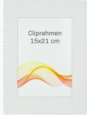 Produktbild von RAWWEST.BIS Rahmenloser Bilderrahmen 15x21 cm Cliprahmen mit Kunstglas Plexi
