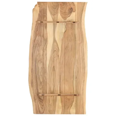Produktbild von vidaXL Tischplatte Massivholz Akazie 118x(50-60)x2,5 cm