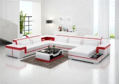 Produktbild von Wohnlandschaft Ecksofa Couch Polster