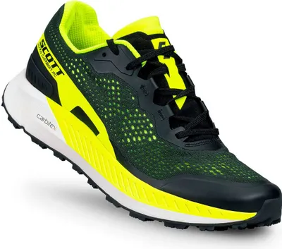 Immagine prodotto di Scarpe da trail running Scott Ultra Carbon Rc, colore giallo e nero, taglia EU 41, uomo. Giallo e nero, taglia EU 41