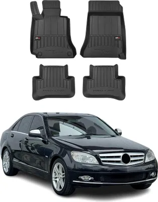 Immagine prodotto di 2007-2014 Mercedes Classe C W204 S204 T-Model Tappetini TPE Nero 4 pz