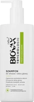 Zdjęcie produktu dla Biovax Trychologic Przetłuszczanie Szampon do włosów i skóry głowy, 200 ml