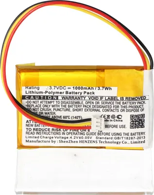 Produktbild von Ersatz-Akku LiPoly 3,7V 1000mAh passend für Logitech G900 Akku Logitech 533-000130