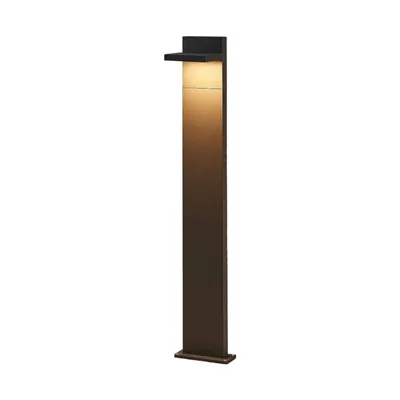 Produktbild von Lucande LED-Pollerleuchte Silvan, 100 cm, anthrazit, Metall
