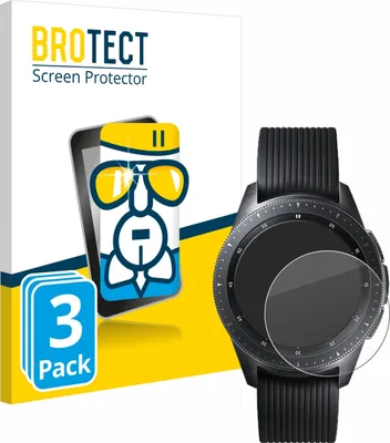 Produktbild von 3x BROTECT Schutzglas für Samsung Galaxy Watch (42 mm) Schutzfolie Panzer Folie Glas Display Schutz klar