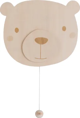Produktbild von Baby's Only Wandleuchte Bär Wonder - Braun