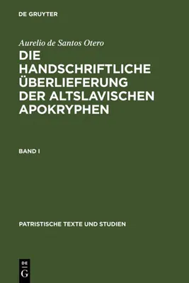 Produktbild von Die handschriftliche Überlieferung der Altslavischen Apokryphen
