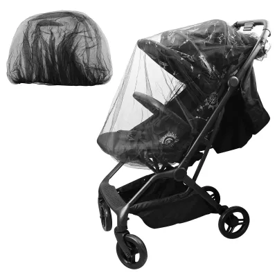 Productafbeelding van Universeel Insectennet voor Kinderwagens en Wiegjes Zwart
