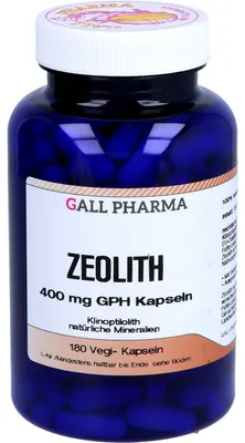 Produktbild von GALL PHARMA Zeolith 400 mg GPH Kapseln, 180 St. Kapseln