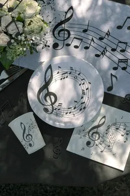 Produktbild von 10 Streu-Deko Musik Noten