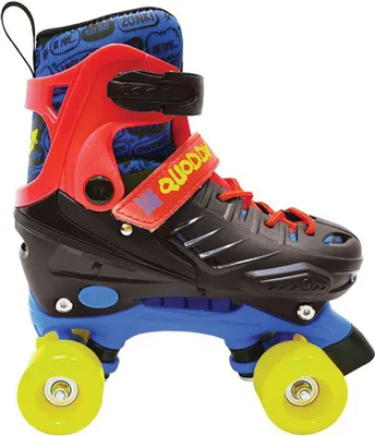 Obrázek produktu pro Sport One Quoddy – nastavitelné kolečkové brusle, černé, velikost EU 31–34, černé, velikost EU 31–34