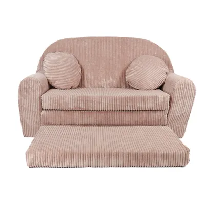 Produktbild von Kindersofa - Spielsofa aus Cord mit Verlängerung – Mehr Platz, mehr Komfort!