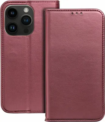 Obrázek produktu pro Smart Magneto Book Cover Magnetic Stand kompatibilní s Samsung Galaxy A53 5G Burgundy