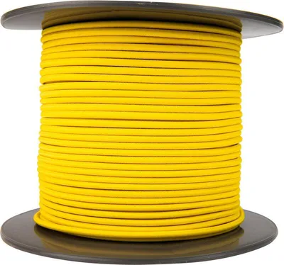 Produktbild von Elastische Schnur 4mm gelb