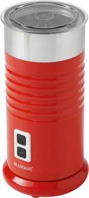 Produktbild von Automatischer Milchaufschäumer und Erhitzer aus rotem Edelstahl/PC