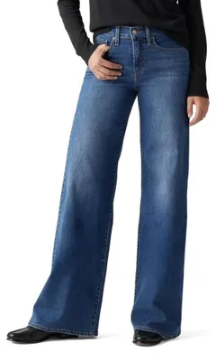 Immagine prodotto di Jeans a gamba larga modello "Shaping" da donna Levi's, colore "Clever Girl", taglia 32W / 32L