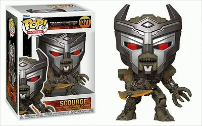 Produktbild von Transformers Rise of the Beasts - Scourge 1377  - Funko Pop! Vinyl Figur