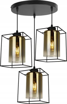 Produktbild von Moderne Elegante Hängelampe Mit Glasschirm