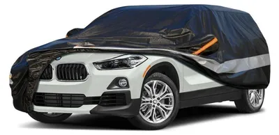 Obrázok produktu pre Autopoťah, 10 vrstiev, vodotesný a priedušný, pre modely BMW X2 (ročníky 2017-2023), čierna farba
