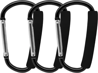 Produktbild von Karabinerhaken 2 Stück, Aluminium, für Outdoor Abenteuer