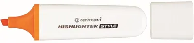 Obrázok produktu pre Zvýrazňovač Centropen Style 6252, 1,5 mm, klínový hrot, oranžový