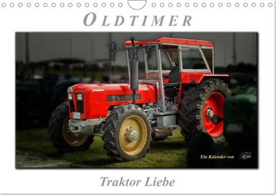 Produktbild von Oldtimer - Traktor Liebe (Wandkalender 2027 DIN A4 quer), CALVENDO Monatskalender