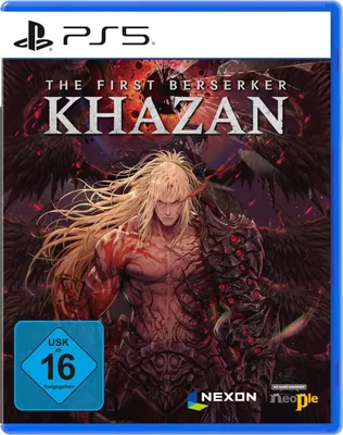 The cover art for the video game 'The First Berserker: Khazan' for PlayStation 5.