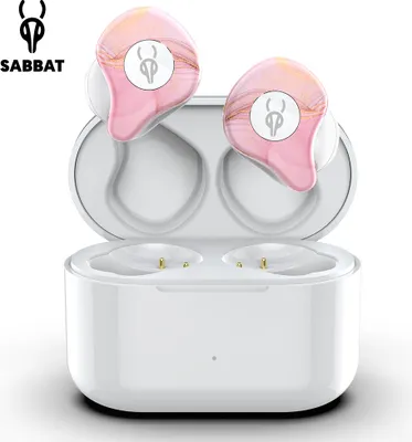Image de SABBAT X12Ultra écouteurs sans fil, écouteurs stéréo TWS, BT5.2, design ergonomique, stéréo intra-auriculaire, réduction du bruit, pierre fleurie