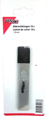 Produktbild von 10 Stück GO/ON Abbrechklingen 18mm
