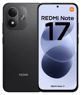 Obrázek produktu pro Redmi Note 17 4G - ČERNÁ barva - 4 GB RAM / 128 GB interní paměť