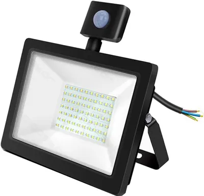 Produktbild von 50w LED Strahler Fluter Extra Flach Bewegungsmelder Bewegungssensor Kaltweiß