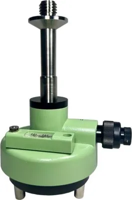 Produktbild von Adapter mit optischem Lot - 5/8" Reflektoradapter, GPS, GNSS - mit Libelle für präzise Vermessung