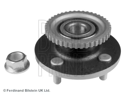 Produktbild von BLUE PRINT Radlagersatz Hinten für NISSAN MICRA II (K11) Schrägkugellager 62,0mm ADN18376