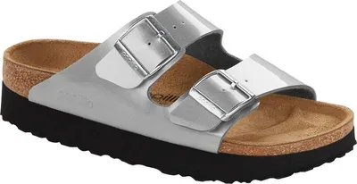 Produktbild von Birkenstock 1015874 Metallic Silver STANDARD, Spocc:38