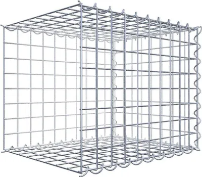 Produktbild von Anbaugabione Typ 2 50 cm x 40 cm x 40 cm (L x H x T), Maschenweite 5 cm x 5 cm, Spirale