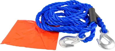 Obrázok produktu pre Ťažné lano s hákmi Ťažný popruh LAMP 4m/18mm/5t modrý