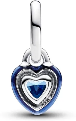 Produktbild von Pandora ME Blaues Chakra-Herz Mini-Charm-Anhänger 793042C02 Anhänger