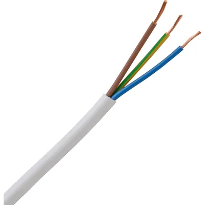 Immagine prodotto di Kopp Schlauchleitung H05VV5-F 3 G 1.50 mm² Weiß 151810842 10 m (151810842)