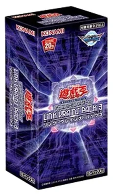 Imagen del producto de Caja de refuerzo "Yu-Gi-Oh! LINK VRAINS Pack 3", versión japonesa