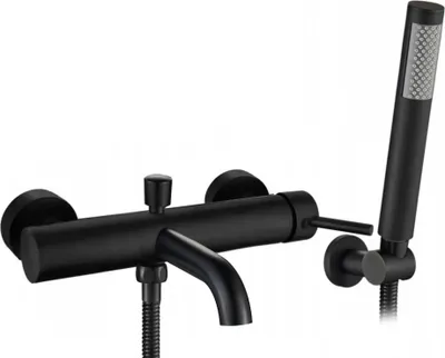 Produktbild von Lungo Schwarze Badewannenarmatur Sku Rea-B6634