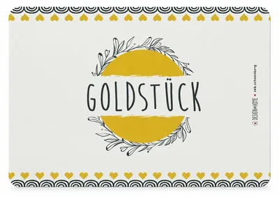 Produktbild von Frühstücksbrettchen aus Resopal - Goldstück