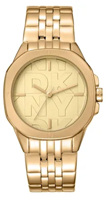 Produktbild von DKNY Damenuhr Quarzuhr gold onesize Damen 34 DK1L012M0065