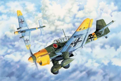 Produktbild von Trumpeter Junkers Ju-87B-2 Stuka 1:32, 3214