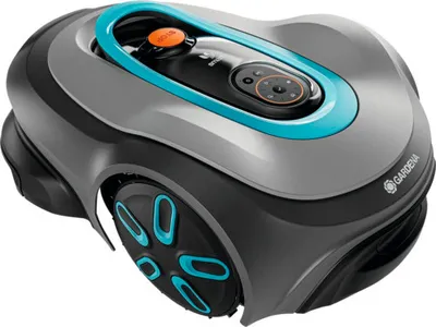 Produktbild von Mähroboter smart SILENO max 800m² (grau/türkis, Li-Ionen Akku, LONA-Technologie)