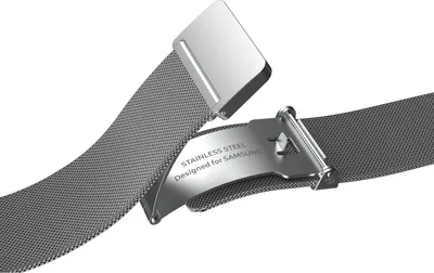 Produktbild von Samsung GP-TYR940SAASW Samsung ITFIT Milanese Band für Galaxy Watch 44 mm Size L Silver Neu