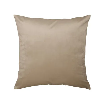 Obrázek produktu pro SCANquilt povlak na dekorační polštář VELVET béžová 100% polyester 50 x 50 cm